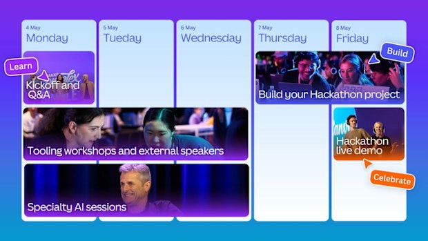 Over 5300 people at multi-billion dollar software giant Canva's global workforce have joined the company's second-ever "AI Discovery Week", which kicked off yesterday.