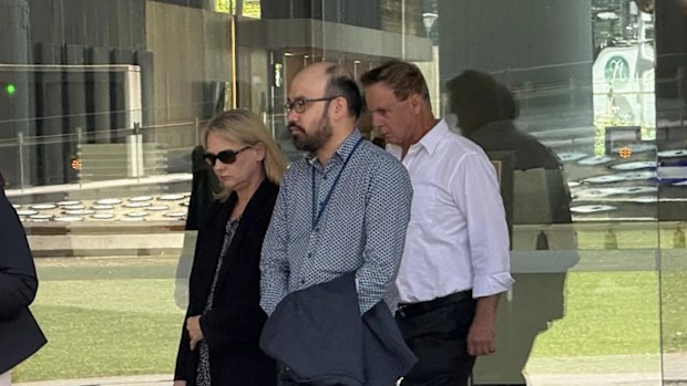 Family and supporters of Matthew Berry were in court to hear his accused killer being refused bail. (Rex Martinich/AAP PHOTOS)