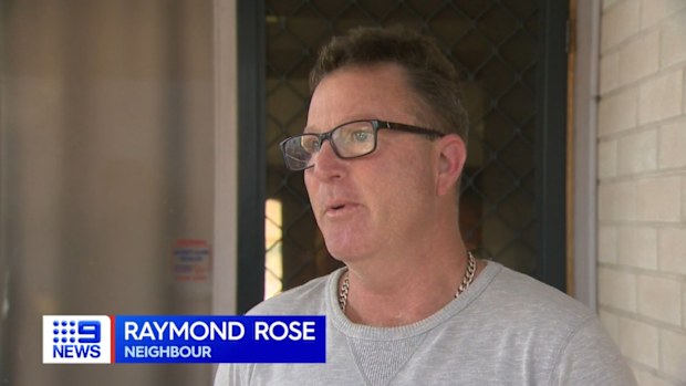 Neighbour Raymond Rose was urgently evacuated by police in the dead of the night.
