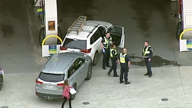 Two people were arrested at the scene.