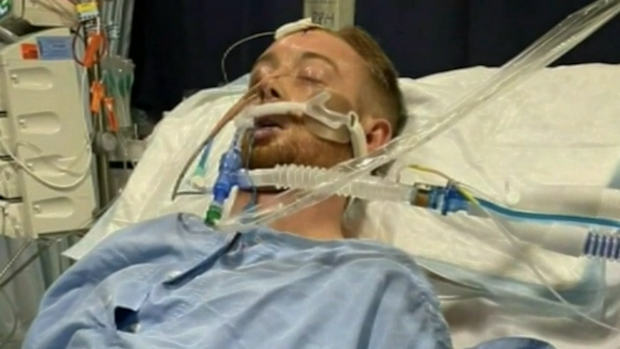 Danny Hodgson was on the way home from his Perth soccer team's end-of-season event in September 2021 when he was approached by a stranger and punched to the ground.
