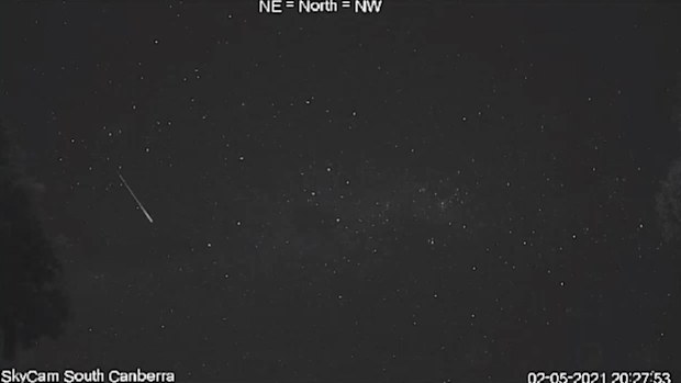 Eta Aquariids: 'Impressive' meteor over Canberra teases 'spectacular ...