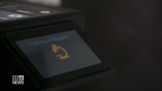 New rapid COVID testing machine