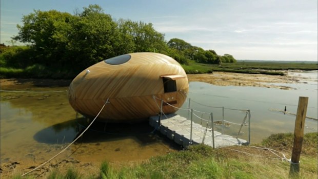 George Clarke's Amazing Spaces Stephen Turner Egg house