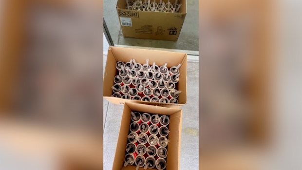 @fashionpass' boxes of McFlurries ready to go. 