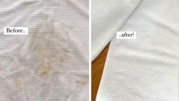 TikTok laundry washing hack cleaning