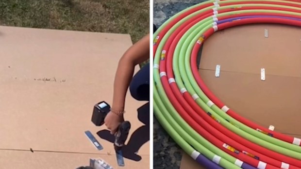 TikTok bedhead pool noodles DIY