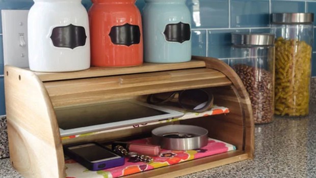 Kmart bread bin DIY hack 