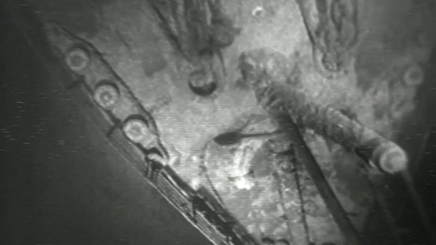 Woods Hole Oceanographic Institution has released never before publicly seen video of the Titanic dive.