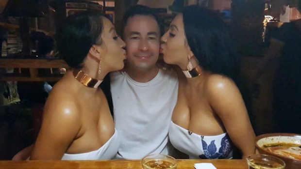 Identical twins Anna and Lucy talk about getting intimate with shared partner Ben in Extreme Sisters on 9Now