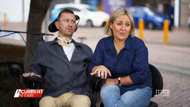 The journey Nathan and Kate Stapleton have been on this year has been devastating, heartwarming and everything in between.The former footy star became a quadriplegic, but nothing was going to stop him from being at the birth of his second son.