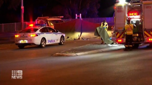 A truck driver is facing charges after a van driver was hit and killed by his own vehicle in Sydney's west last night.