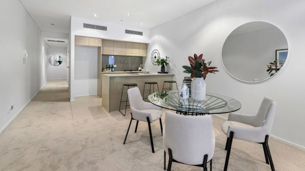 The one-bedroom apartment was advertised on Facebook marketplace for $420 per week.