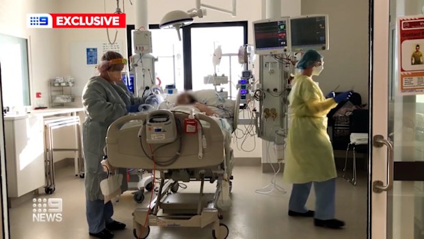 Inside the negative pressure chambers where contagious coronavirus patients are being treated