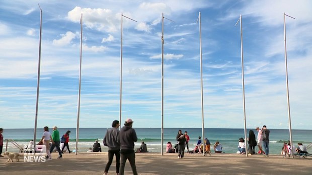 Manly in Sydney has been hit by a power cut.