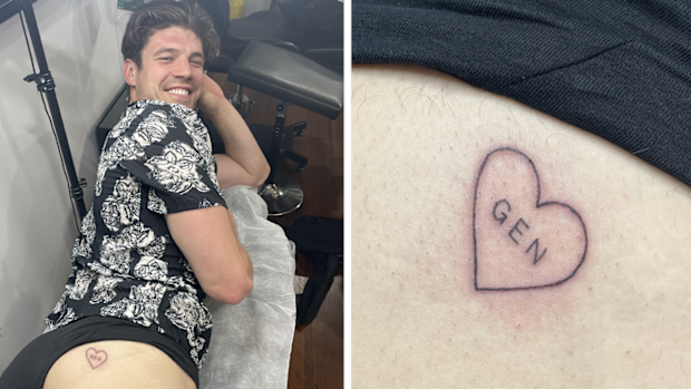 Love Island, Matt Zukowski, tattoo