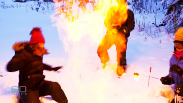 Sarah Abo Alaska melting permafrost spear drop