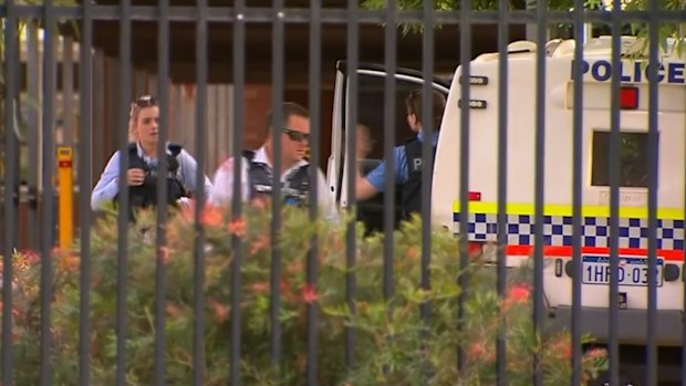 A teacher was attacked by a student in Perth, police say.