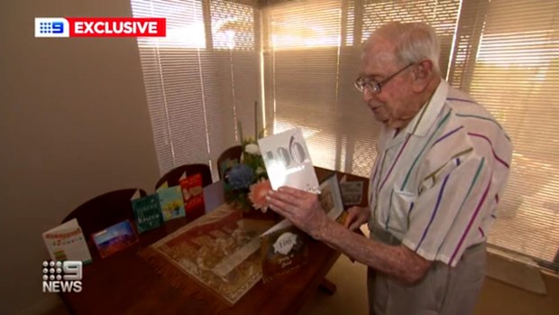 Gordon Ewers still lives on his own and says he doesn't view his 106th birthday as an achievement.