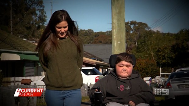 Bec struggled to find a suitable home after their lease expired.