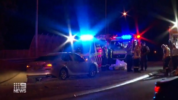 The truck allegedly hit the van, which crushed the driver, and also hit another car in the deadly crash.