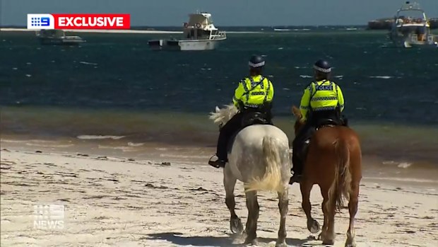 Police located his car in Lancelin and found an empty diving bag inside. 