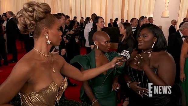 Danielle Brooks on red carpet.