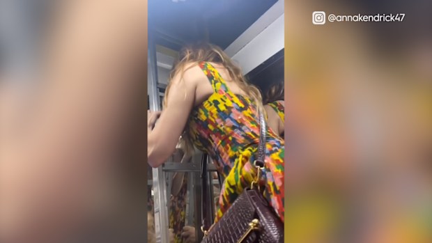 Anna Kendrick gets stuck in an elevator with her entire PR team.