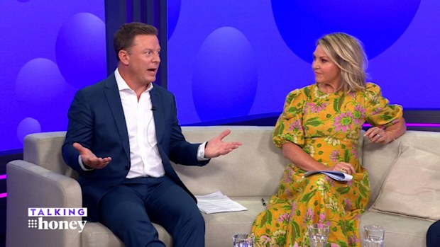 Ben Fordham and Georgie Gardner