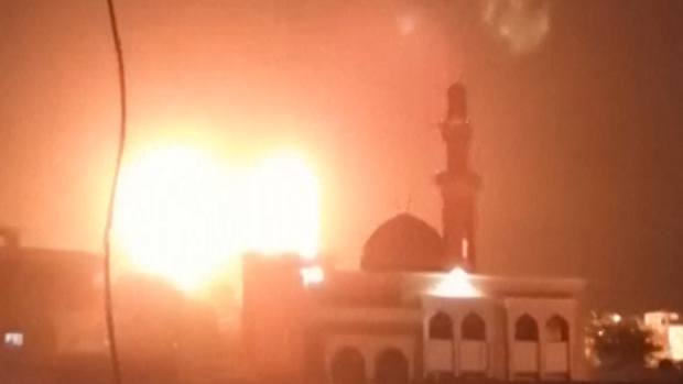 Israel strikes Gaza after Hamas fires incendiary balloons