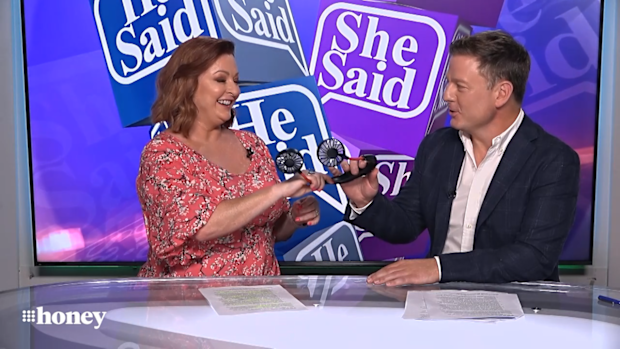 He Said She Said Ben Fordham Shelly Horton office temperatures
