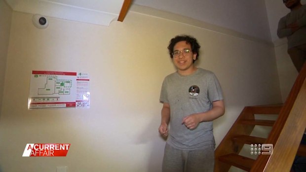 Eight tenants sharing a house came home one day to find CCTV cameras inside.