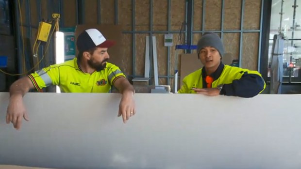 You're witnessing a break up. The Block 2020.