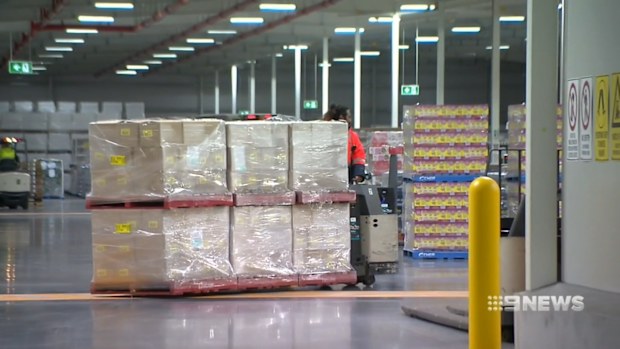 It's the size of 17 football fields and boasts one of Australia's biggest cooler rooms.