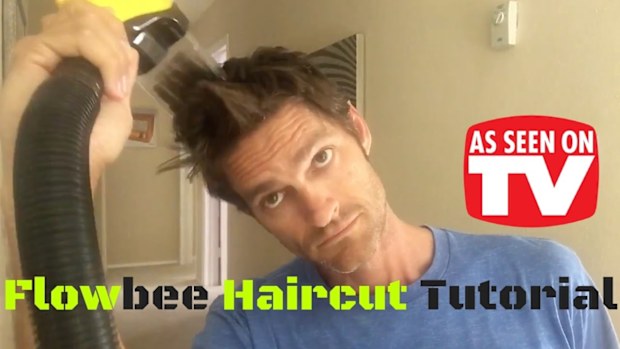 Flowbee, George Clooney, hair secret