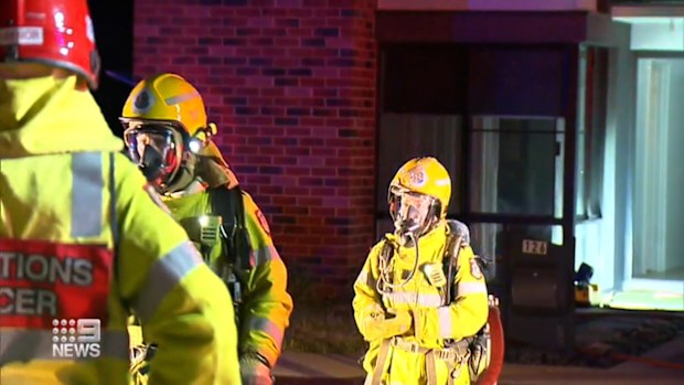 Neighbours have helped rescue the family living next-door when their house caught fire as they slept in Wellard, Perth