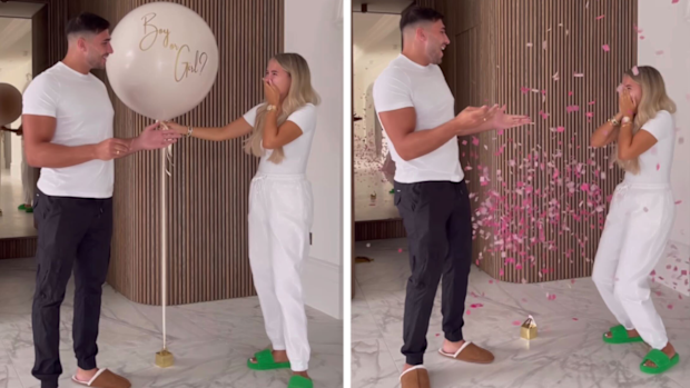 Love Island UK couple Molly-Mae Hague and Tommy Fury are expecting a baby girl.