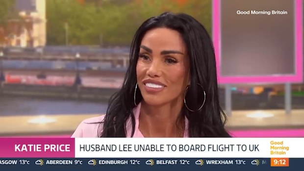 Katie Price on Good Morning Britain