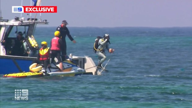 The father-of-two was last seen at his home in the northern coastal suburb of Sorrento on Monday morning.