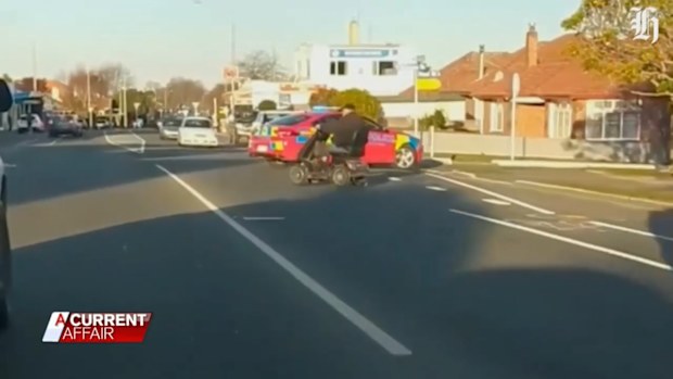 A Current Affair: Mobility scooter rider involved in NZ police chase ...