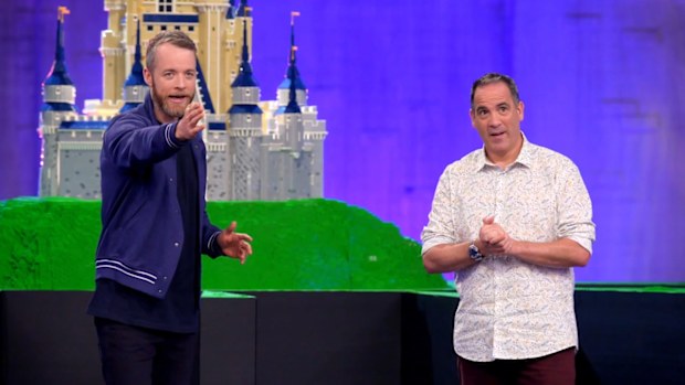 LEGO Masters 2023 Brickman and Hamish Blake promo