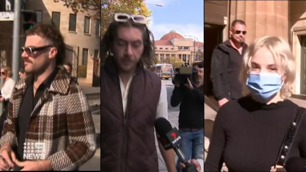 The three Big Bird Bandits have walked away with good behaviour bonds.