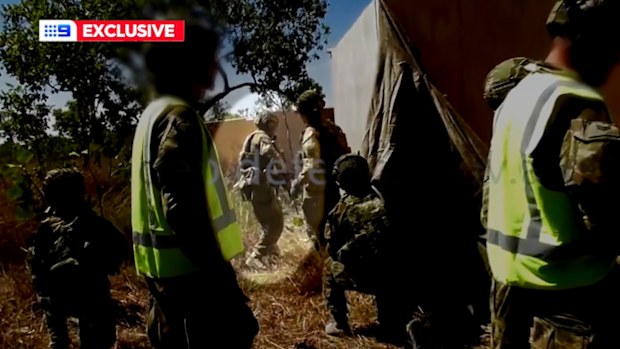 Bodycam footage from the live fire training exercise Private Challis was killed in.