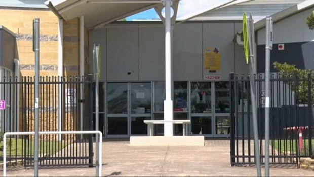 A child was allegedly approached twice at a public pool in South Windsor on Thursday.