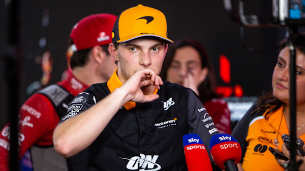 Oscar Piastri, Singapur Grand Prix'si sonrası.