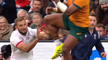 Filipo Daugunu's flying knee.