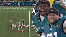 Cam Little nails a 70-yard field goal