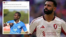 Mohamed Salah ripped into UEFA for their post.