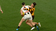 Brayden Maynard was fined for his high strike on Hawthorn's Jack Ginnivan in round 19.