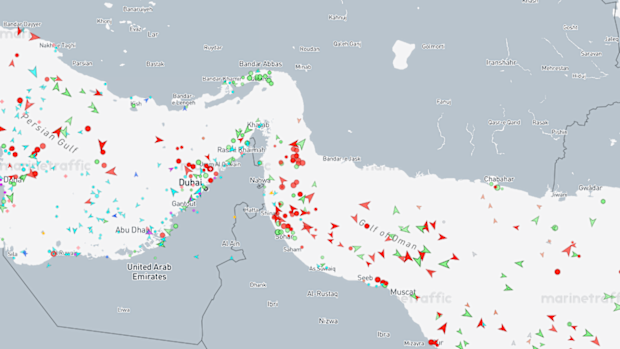 The Strait of Hormuz, the narrow passageway between the Persian Gulf and the Gulf of Oman has shut. 